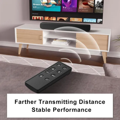 Vista 5 de Mando a distancia de repuesto para altavoz Bose TV y barra de sonido Solo serie II, compatible con sistema de sonido Bose Solo 5 10 15 Series II TV