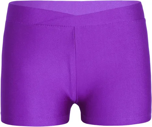 Vista 7 de Pantalones cortos de gimnasia atléticos para niñas y niñas, pantalones cortos de baile, para voleibol, ballet, bailarina
