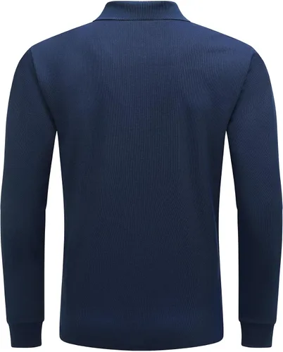 Vista 3 de MOERDENG Polo de golf para hombre, ajuste regular, secado rápido, táctico, manga corta y larga, camiseta de tenis