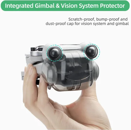 Vista 3 de Bloqueo y protector de cardán para el dron DJI Mini 3 Pro - Equipo de dron Valley