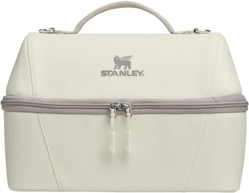 Vista 5 de STANLEY FlowState™ Duo Lunchbox 7.76L, bolsa de almuerzo aislada, color negro