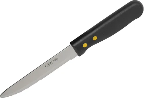 Vista 12 de Winco Cuchillos para carne, hoja de 4 pulgadas, HDL de madera