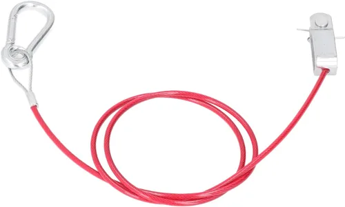 Vista 9 de Cable de seguridad de remolque de 3.3 pies, cable de seguridad de remolque resistente, cable de seguridad de remolque, cable de freno de remolque
