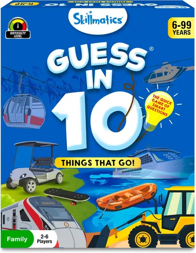 Vista 18 de Skillmatics Guess in 10 - Estados de América, juego de geografía, regalo para niños Educational Cards, History Trivia, Family Game Night, Travel