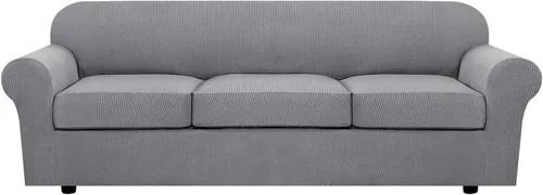 Vista 124 de H.VERSAILTEX Fundas de Sofá Elásticas para Cojines Fundas de Sofá para Muebles de Sala Fundas Protectoras