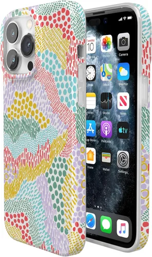 Vista 143 de Casely Funda para iPhone 14 Pro Max All Boo'd Up Fantasma púrpura Compatible con MagSafe Diseño clásico ultrafino
