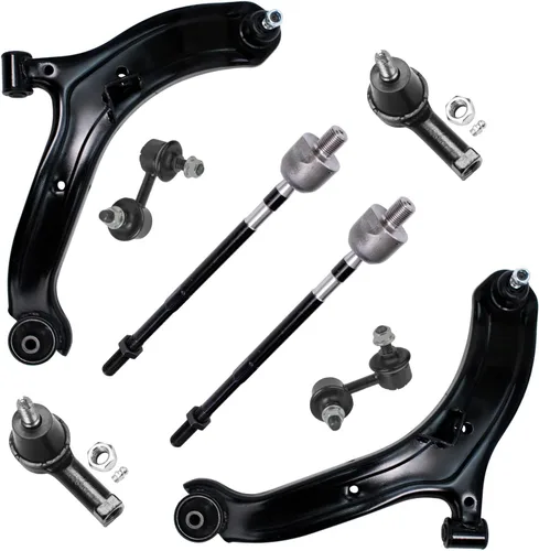 Vista 107 de Detroit Axle - Kit de suspensión frontal de 8 piezas para Chevy Silverado