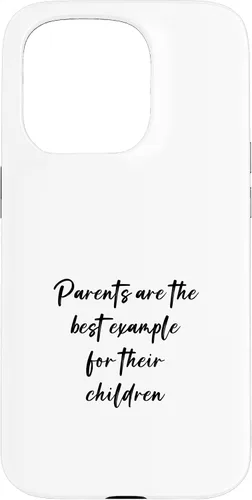 Vista 14 de Parents are the best example for their children Case for iPhone XR