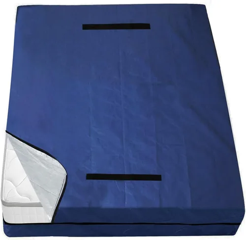 Vista 8 de Bolsas de colchón para mudanza y almacenamiento, funda de colchón impermeable para mudanza con asas resistentes, cremallera fuerte, bolsa