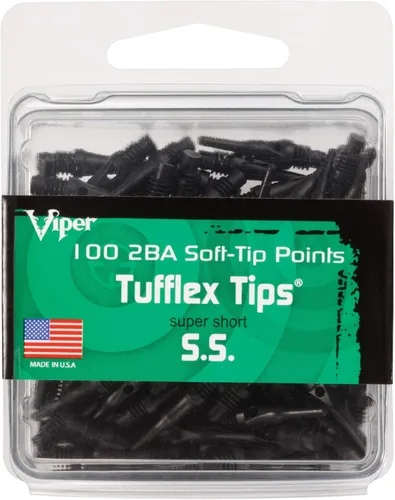 Vista 7 de Viper Dart accesorio suave para punta de dardos Tufflex (supercorto) 2BA, en paquete de 100 y 1000