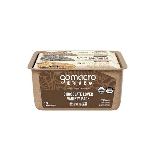 Vista 5 de GoMacro Macrobar - Barras de proteína, paquete variado