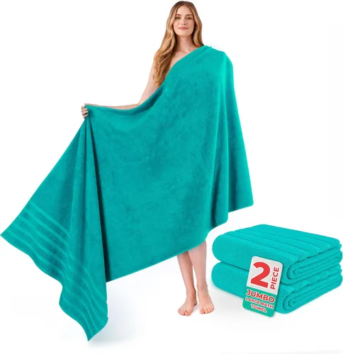 Vista 63 de American Soft Linen 100% Cotton Luxury Turkish Towels, 2PC 35x70 Bath Sheet