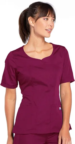 Vista 6 de Cherokee Ropa de trabajo para mujer con cuello en V
