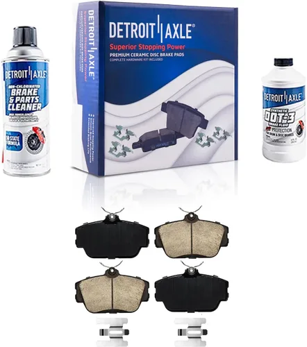 Vista 103 de Detroit Axle - Pastillas de freno para Avalanche Express Suburban Savana Yukon XL 1500 Chevy Tahoe GMC Cadillac Escalade, Pastillas de freno