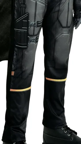 Vista 4 de Party City Batman Costume for Boys, The Batman, Includes Cape, Belt, and Mask