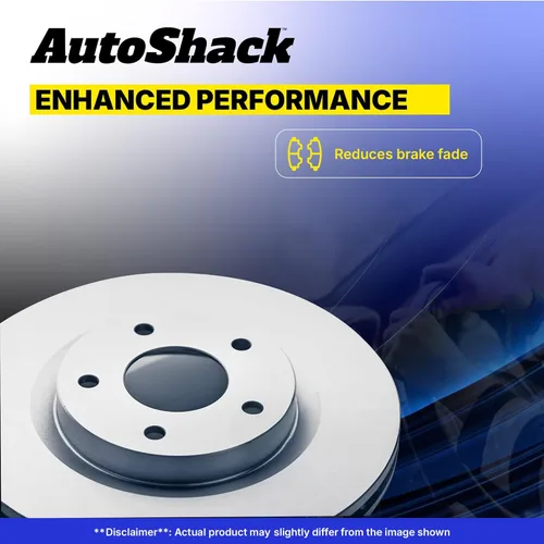 Vista 6 de AutoShack 11.65" (296 mm) Rotores de freno ventilados delanteros con recubrimiento de reemplazo para Nissan Altima 2013-2024, juego de 2 piezas