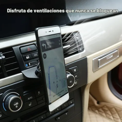 Vista 5 de Soporte rotatorio para teléfono celular de 360 grados para BMW Serie 3 E90 E91 E92 E93 2005-2010 2011 2012 (aleación de aluminio)