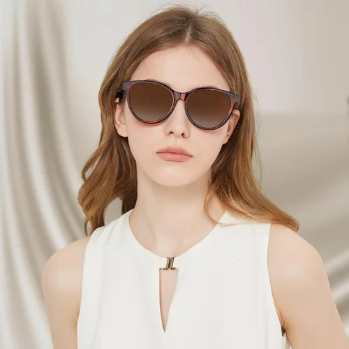 Vista 2 de AVAWAY Gafas de sol polarizadas para mujer, 100% protección UV, para conducir, golf, senderismo, navegación