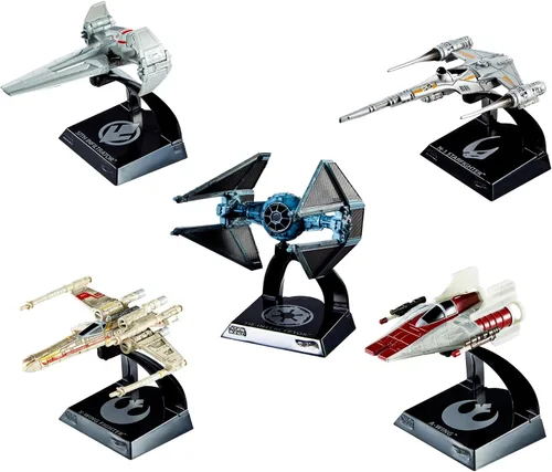 Vista 7 de Hot Wheels Vehículo de Colección Caza Estelar de Naboo N1