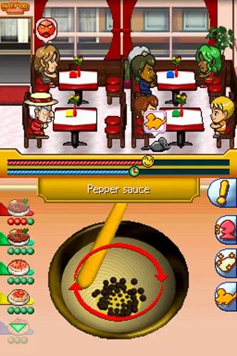 Vista 11 de Fast Food Panic - Nintendo DS