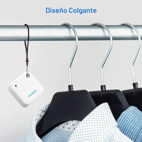 Vista 7 de Inkbird IBS-TH2 - Termómetro inalámbrico con sensor de temperatura y temperatura Bluetooth, con aplicación para Android e iOS