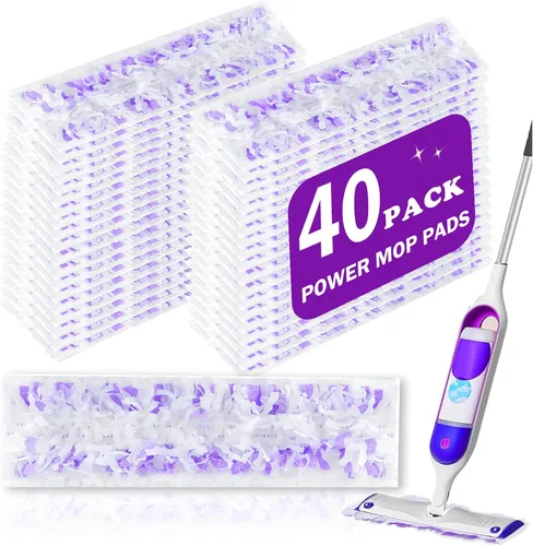 Vista 13 de Paquete de 60 almohadillas de repuesto para mopa eléctrica Swiffer PowerMop