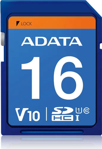Vista 2 de ADATA Premier - Tarjeta de memoria SDHC UHS-I U1 de 16 GB (ASDH16GUICL10-R)
