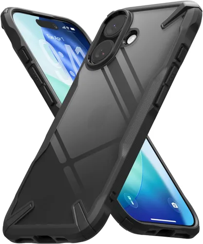 Vista 17 de Funda Ringke Fusion-X para iPhone 15 [Recortes precisos para lentes de cámara] Funda protectora a prueba de golpes de amortiguación pesada de ajuste
