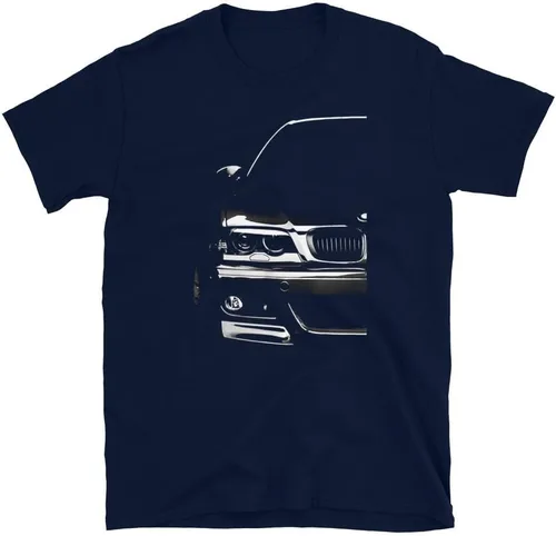 Vista 6 de E46 - Camiseta clásica de algodón para hombre M3 Tuning Race Racing Car Motorsport