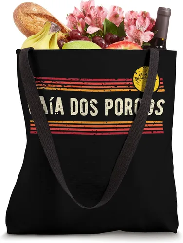 Vista 4 de Baia Dos Porcos Beach Retro Vintage Sunset Style Bolso tote