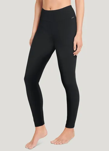 Vista 4 de Leggings Jockey al tobillo, cintura ancha, para mujer Negro