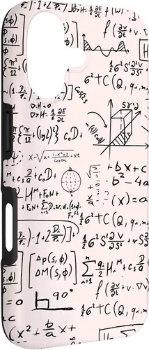 Vista 3 de Funda para profesor de fórmula de matemáticas y ecuaciones matemáticas para iPhone 17