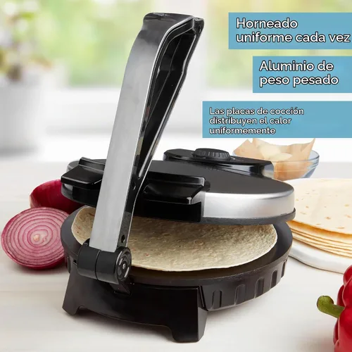 Vista 3 de Máquina eléctrica para hacer omelet/tortillas, antiadherente, muy resistente