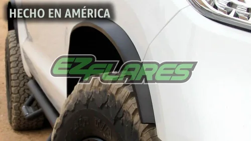 Vista 10 de EZ Flares - Guardabarros de goma de espuma flexible universal para todo terreno de extensión de 1 pulgada