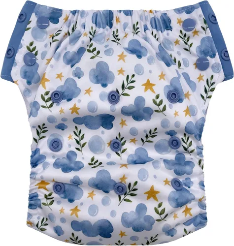 Vista 13 de EcoAble Pañal de entrenamiento reutilizable para ir al baño con inserto, pantalones de entrenamiento de tela diurna para niños pequeños y niños