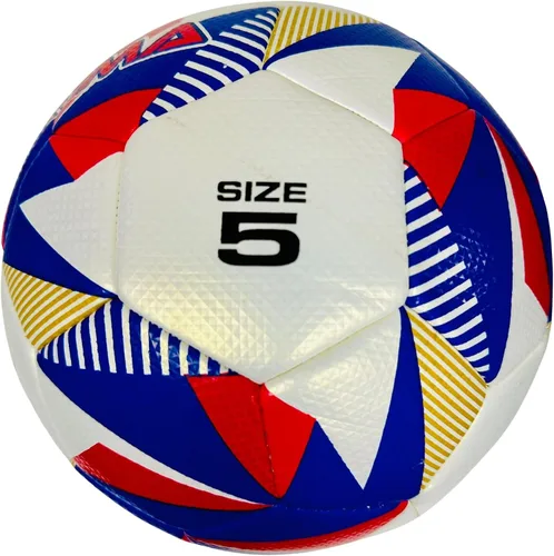 Vista 2 de Balón de fútbol híbrido tamaño 0.18 – 15.59 oz Pelota de entrenamiento duradera para suelo duro y césped artificial – Pelota de 4 forros para todo