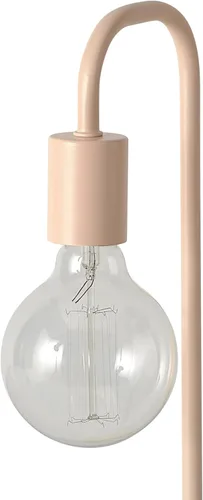 Vista 4 de Globe Electric 65516 Holden - Lámpara de mesa de 18 pulgadas, color rosa pálido mate