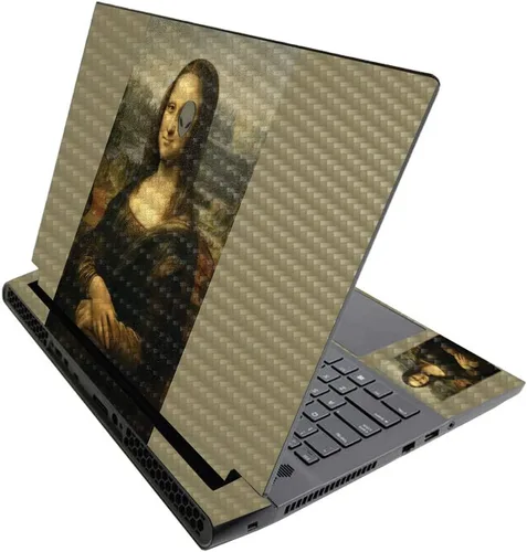 Vista 645 de MightySkins - Skin brillante con purpurina para Alienware M17 R3 (2020) y M17 R4 (2021) - Diversión de los años 90 Acabado duradero con purpurina