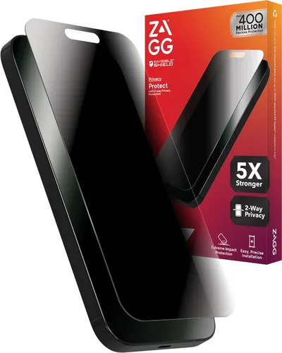 Vista 43 de ZAGG Glass Elite Protector de Pantalla para iPhone SE (3ª/2ª Gen), 8, 7, 6s, 6 – Máxima Protección contra Impactos y Arañazos, Vidrio