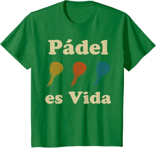 Vista 4 de Padel ES Vida Player Sport Life in Spanish En Espanol Men's T-Shirt