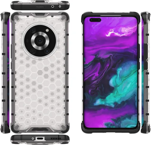 Vista 196 de Funda para Honor Magic3 5G, funda para Honor Magic3 5G Case 2 en 1 Funda para teléfono Negro