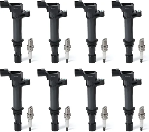 Vista 8 de Paquete de 3 bobinas de encendido DR39 y 6 bujías de iridio compatibles con Buick para Cadillac para Chevrolet para Oldsmobile Pontiac Allure