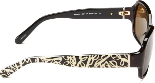 Vista 3 de Kate Spade New York Akira - Gafas de sol rectangulares polarizadas para mujer