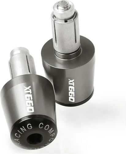 Vista 11 de CNC 22MM Agarres Manillar Tapones de extremo de barra de mango para Yamaha XT660 XT660R XT660X 2004-2014 2008 2009 2010 2011 2012 2013 Puños
