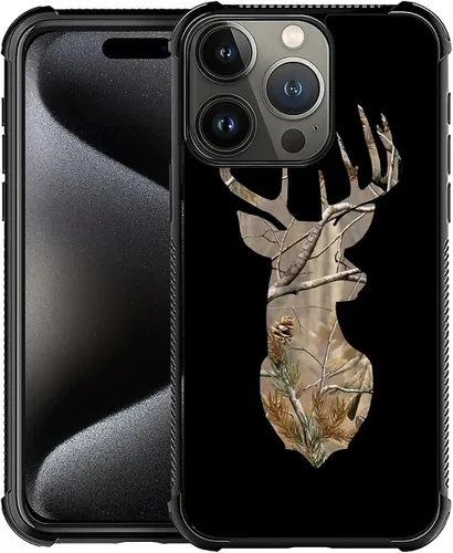 Vista 443 de Funda compatible con iPhone 15, diseño de elefantes africanos, diseño increíble a prueba de golpes, antiarañazos, carcasa trasera de policarbonato
