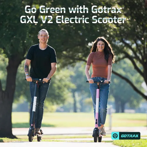 Vista 7 de Gotrax GXL V2 Electric Scooter for Adult,8.5" Tire,12 Mile &15.5Mph by 250W