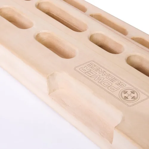 Vista 8 de POWER GUIDANCE Tabla de Agarre de Escalada en Roca, Fortalecedor de Manos de Madera, Ejercitador de Antebrazo para Escaladores y Atletas