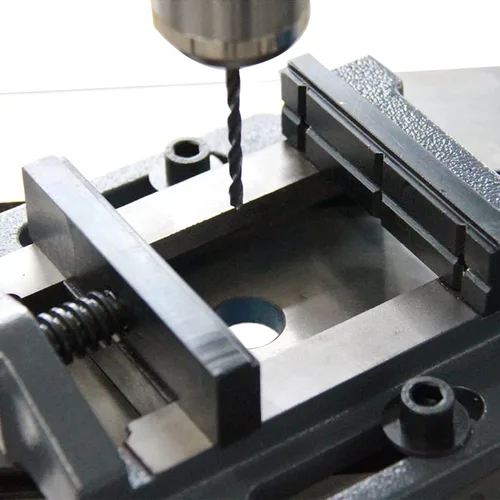 Vista 5 de KAKA INDUSTRIAL Tornillo de prensa de taladro, tornillo de sujeción de 3 pulgadas para perforación de precisión, fresado y carpintería BSM-75N