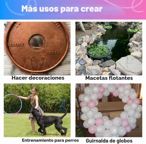Vista 5 de Liberry Juguete deportivo de aro de ejercicio para niños mayores de 3 años