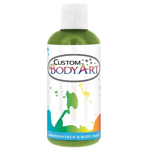 Vista 13 de Custom Body Art Pintura blanca a base de agua de 1 oz para piel, cara Blanco
